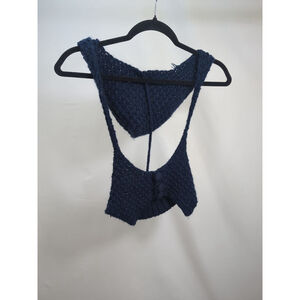 Knit top with hoodie